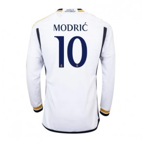 Real Madrid Luka Modric #10 Domaci Dres 2023-24 Dugim Rukavima